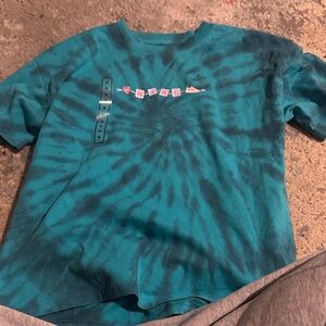 Nike Kids Blue Spiral Tee